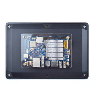 HD702E 7&quot; EDP HD Capacitive Touch Screen 800x1280 Display + Cable + Acrylic Shell For NanoPC-T4