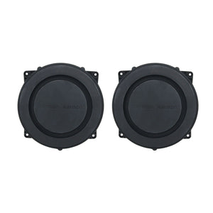 2PC 4Inch 120MM Bass Radiator Passive Radiator Speaker Brushed Aluminum Auxiliary Bass Vibration Membrane For Woofer DIY