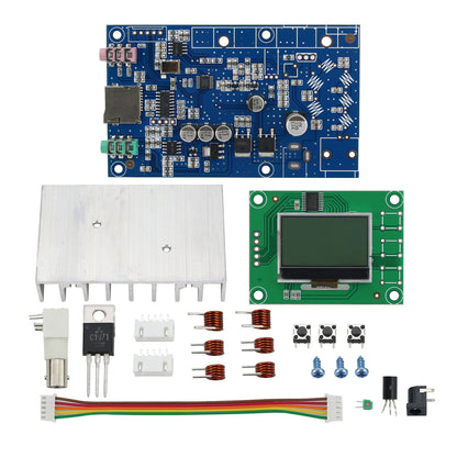 5W-7W FM Transmitter Kit Radio Station PLL Stereo Digital Frequency Kit Unassembled + LCD Display