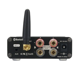 TPA3116 Amplifier Bluetooth 5.0 Mini Stereo Amplifier Bluetooth Power Amp 50WX2 With Power Adapter