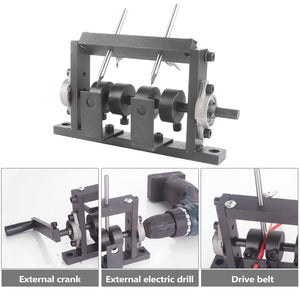 Manual Wire Stripping Machine Wire Stripping Tool Kit w/Two Cutters Perfect For 1-30MM Scrap Cable