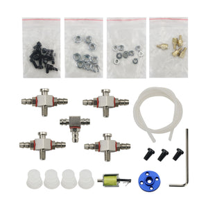 Robotic Arm Four Suction Cups Mechanical Arm Manipulator Vacuum Pump DIY Kit Unassembled