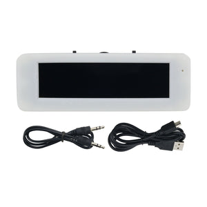 3.12&quot; OLED Music Spectrum Display Audio VU Meter Vehicle Professional Hifi Spectrum Module White