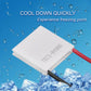 10PCS TEC1-04906 Thermoelectric Cooler DC 5V Cooling Module 20*20*3.1MM For Chip Heat Dissipation