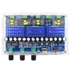 XH-A310 Digital Bluetooth Amplifier Board High Power Amplifier Board TDA3116D2 2*100W + 2*50W