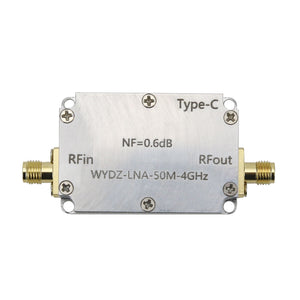 0.05-4GHz RF Amplifier Low Noise Amplifier LNA Amplifier Noise Figure 0.6DB For GPS Beidou Receivers