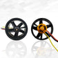 QF2611-4500KV 64MM Ducted Fan Motor 5-Blade EDF Model Airplane Brushless Motor For RC Drone