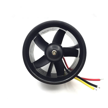 QF2611-4500KV 64MM Ducted Fan Motor 5-Blade EDF Model Airplane Brushless Motor For RC Drone