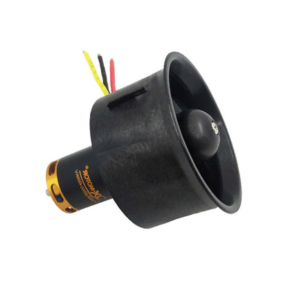 QF2822-4300KV 64MM Ducted Fan Motor 5-Blade EDF Model Airplane Brushless Motor For RC Drone