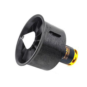 QF2822-4300KV 64MM Ducted Fan Motor 12-Blade EDF Model Airplane Brushless Motor For RC Drone