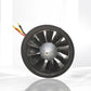 QF3758-1200KV 90MM EDF Motor Ducted Fan Motor 8S 12-Blade RC Model Airplane Brushless Motor