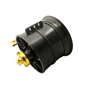 QF3758-1200KV 90MM EDF Motor Ducted Fan Motor 8S 12-Blade RC Model Airplane Brushless Motor