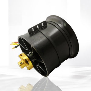 QF3758-1000KV 90MM EDF Motor Ducted Fan Motor 12-Blade 12S RC Model Airplane Brushless Motor