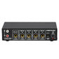 B054 4-Channel Microphone Audio Mixer Stereo Output w/ Echo Treble Bass Adjustment USB 5V Powered