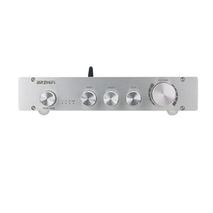 BRZHIFI-L1B Class A Preamp Tuner Preamplifier Bluetooth 5.0 DAC Support Two-Channel Wired Input