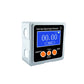 Dual Axis Digital Angle Protractor High Precision Inclinometer ±40° Three Magnetic Sides Metal Shell