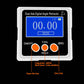 Dual Axis Digital Angle Protractor High Precision Inclinometer ±40° Three Magnetic Sides Metal Shell