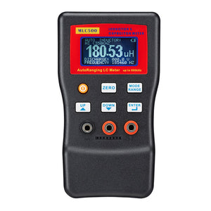 MLC500 Inductor &amp; Capacitor Meter Anti-Burning High-Precision Automatic Ranging LC Meter 500KHz