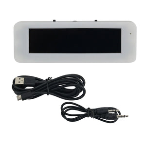 3.12&quot; OLED Music Spectrum Display Audio VU Meter Vehicle Professional Hifi Spectrum Module Blue