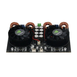 YJ-TPA3255 Digital Power Amplifier Board 600W+600W Class D Amplifier Board 2.0 Amplifier w/ Fans