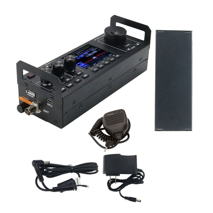 RS-918 15W HF SDR Transceiver MCHF-QRP Transceiver Amateur Shortwave Radio With Battery &amp; Charger