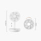 F11 Desktop Min Fan Foldable Outdoor Floor Stand Fan Portable Fan Adjustable Height USB Rechargeable
