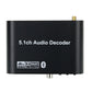 DAC651BT-B DTS/AC3 5.1 Audio Decoder Bluetooth Decoder Bluetooth 5.0 Version (With USB Player)