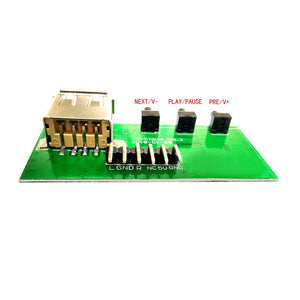 YXY-CT01D-V6.2 MP3 Audio Decoder Board Pin Header Output Power-Off Breakpoint Memory For U Disk