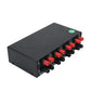 B052 2 In 2 Out Amplifier Switcher 2 Channel High Power Stereo Speaker Selector w/ Volume Control