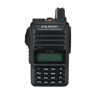 YAESU FT-4XR 5W 3KM Walkie Talkie Dual Band Transceiver VHF UHF Radio Suitable for Outdoors Uses