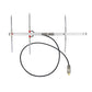 Handheld Yagi Antenna UHF VHF Portable Pocket Yagi Antenna For Outdoor Handheld Walkie Talkie