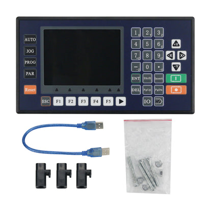 TC5510V 1 Axis CNC Controller Motion Controller w/ 3.5&quot; Color LCD For CNC Router Servo Stepper Motor