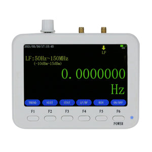 FC-4000 50Hz-4GHz RF Frequency Meter for Generator Portable Frequency Counter w/ 5&quot; Color Display