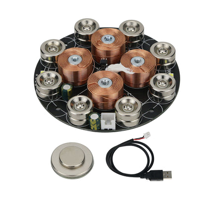 Magnetic Levitation Module DIY Maglev Levitation Platform Ornaments Innovative Experimental Toy 150g