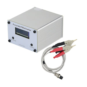 High-Precision Resistance Tester Milliohm Meter Accurate Milliohmmeter USB Charging With OLED 128*32
