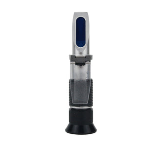 Handheld Brix Refractometer Brix Meter ATC Saccharimeter for Sugar Fruit Food Beer 0~50% Test Range