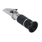 Handheld Brix Refractometer Brix Meter ATC Saccharimeter for Sugar Fruit Food Beer 0~50% Test Range