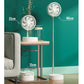 N98 Desktop Rotating Fan Spray Small Foldable Floor Fan Rechargeable w/ Remote Control Night Light