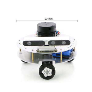 Omni Wheel ROS Car Robotic Car w/ Voice Module A1 Standard Radar ROS Master For Jetson Nano B01 4GB