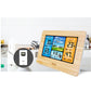 FanJu FJ3373 Weather Station Clock RF Wireless Weather Clock Color Screen Perpetual Calender Grain