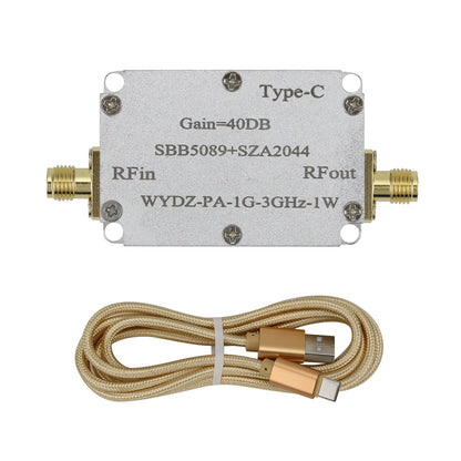 SBB5089+SZA2044 One-Way Microwave Power Amplifier RF Power Amplifier Module 40DB WYDZ-PA-1G-3GHz-1W