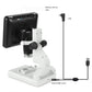 ANDONSTAR AD108 200X Digital Microscope 2MP Electronic Magnifier 7&quot; LCD Plastic Stand Black Monitor