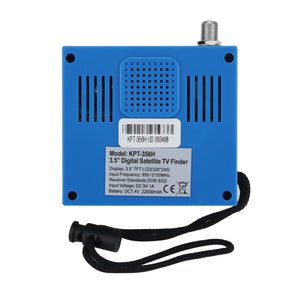 KPT-356H HD Digital Satellite Finder Signal Meter DVB-S2 Satellite Receiver Multifunction 3.5&quot; LCD