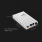 XD05 Plus Silver High Performance DAC &amp; Headphone Amp + 05BL PRO Bluetooth Digital Turntable Kit