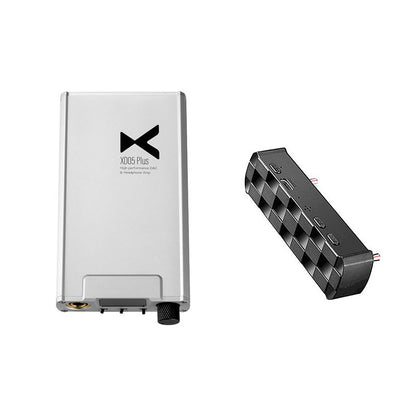 XD05 Plus Silver High Performance DAC &amp; Headphone Amp + 05BL PRO Bluetooth Digital Turntable Kit