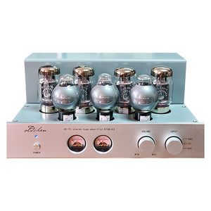 KT88-K3 HI-FI Stereo Tube Amplifier Push Pull Tube Amplifier 45Wx2 VU Meter CV181-SE Tube Version