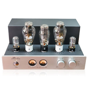 Oldchen HI-FI Stereo Tube Amplifier 300B 9Wx2 Class A Standard Version Bluetooth Tube Amp Silver