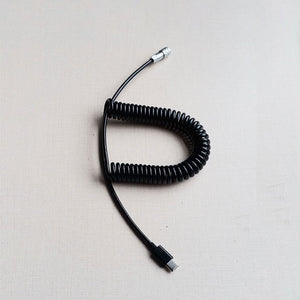 For BMPCC 4K/6K PD Power Bank Cable PD Cable Power Supply Cable Cord TYPE-C Interface Spring Wire