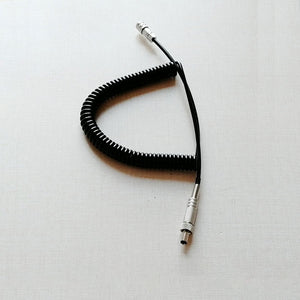 For BMPCC 4K/6K Power Cord Power Cable DC 5.5*2.5 Spring Wire Power Supply Cable With Lock