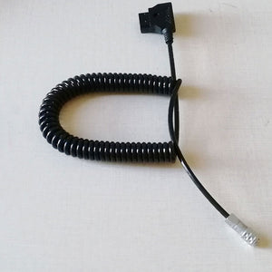 D-tap Cable Spring Power Cable Power Cord For BMPCC 4K/6K Power Supply Cable Photography Accessory